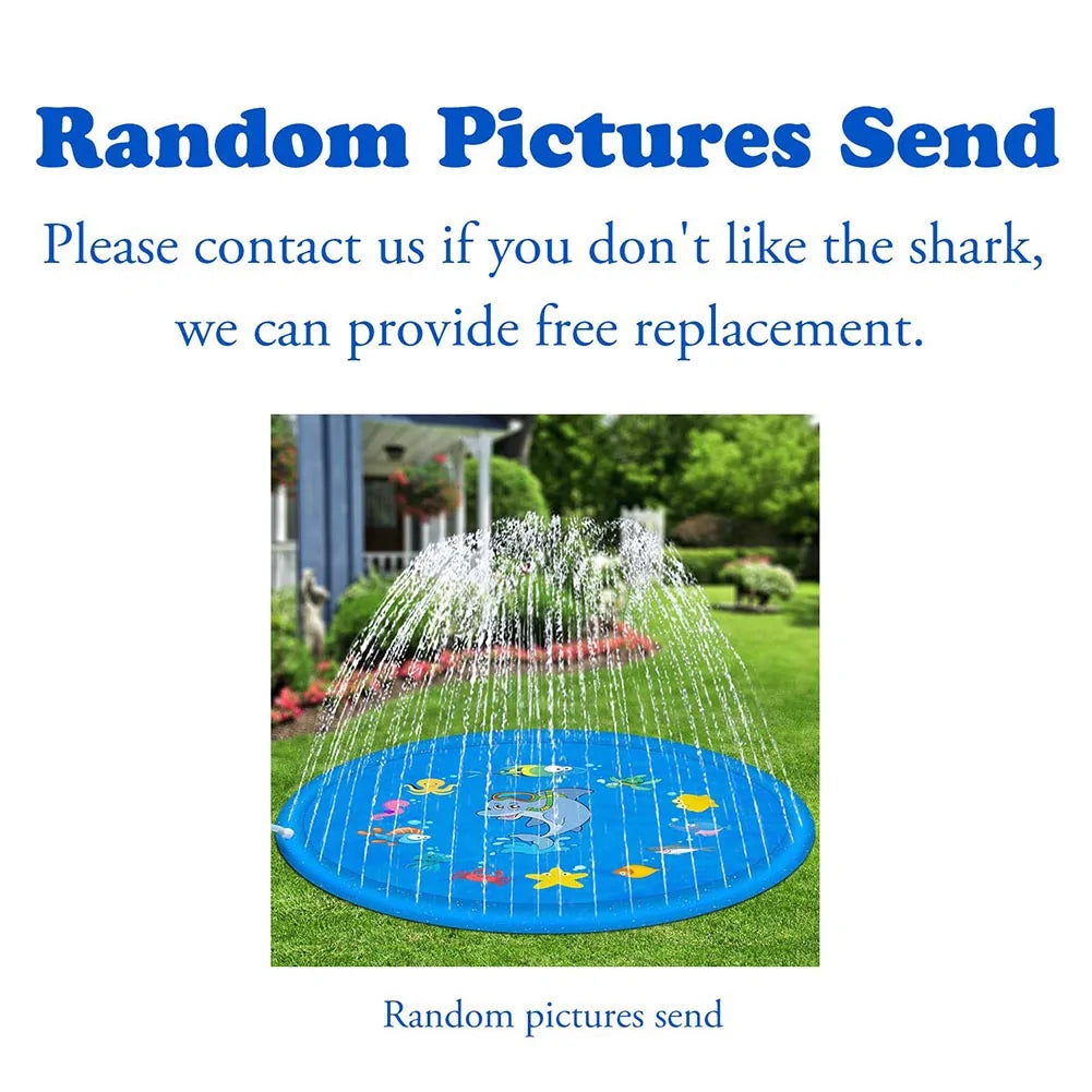 Sea Splash Kids Sprinkler Pad β Outdoor Water Play Mat