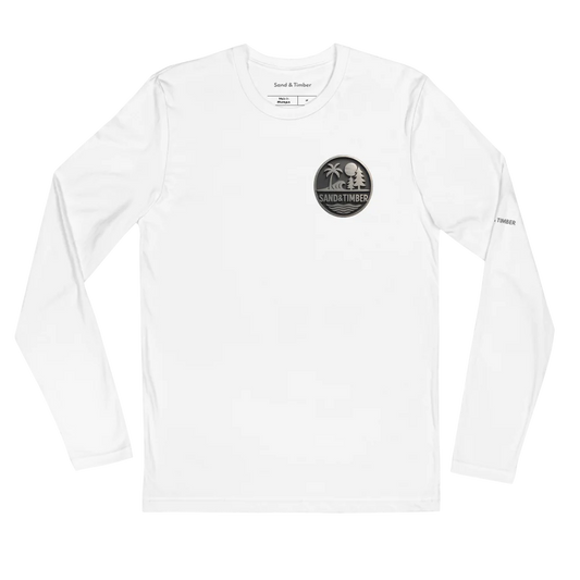 Men's Fitted Long Sleeve Shirt | Next Level 3601