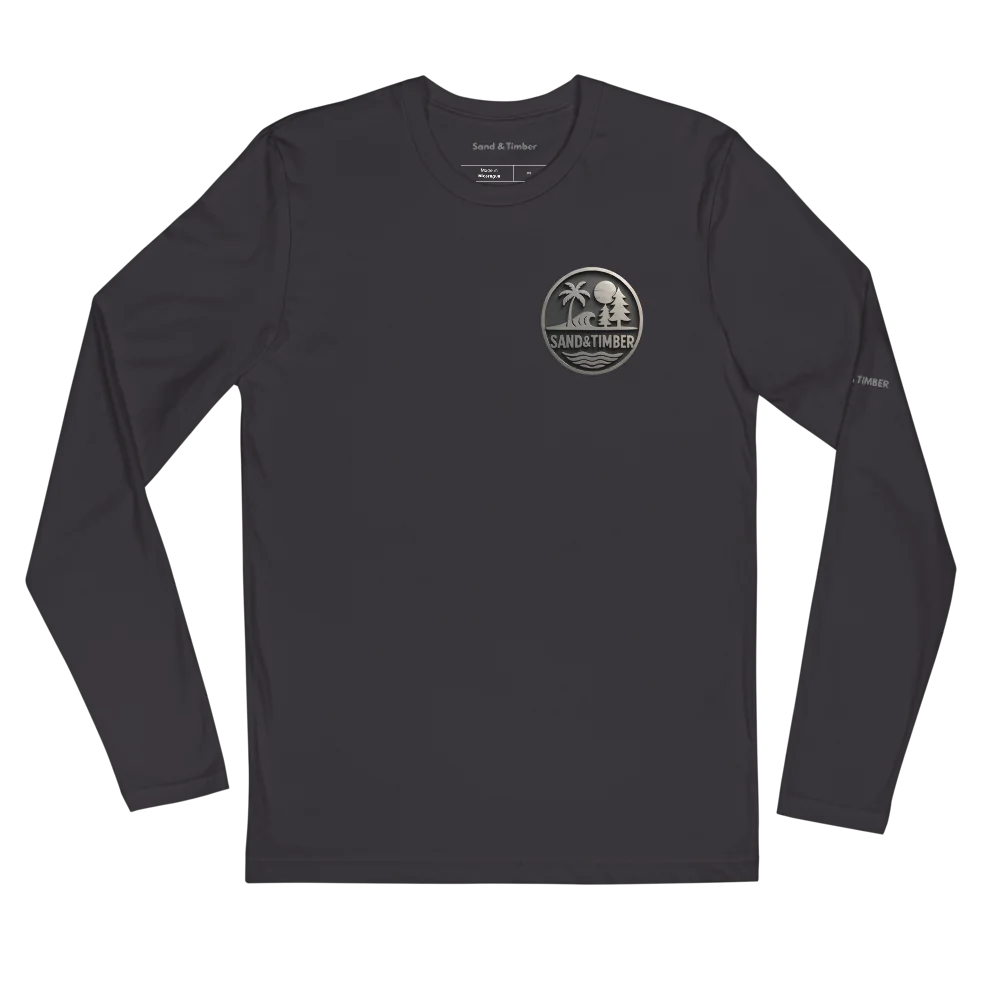 Men's Fitted Long Sleeve Shirt | Next Level 3601