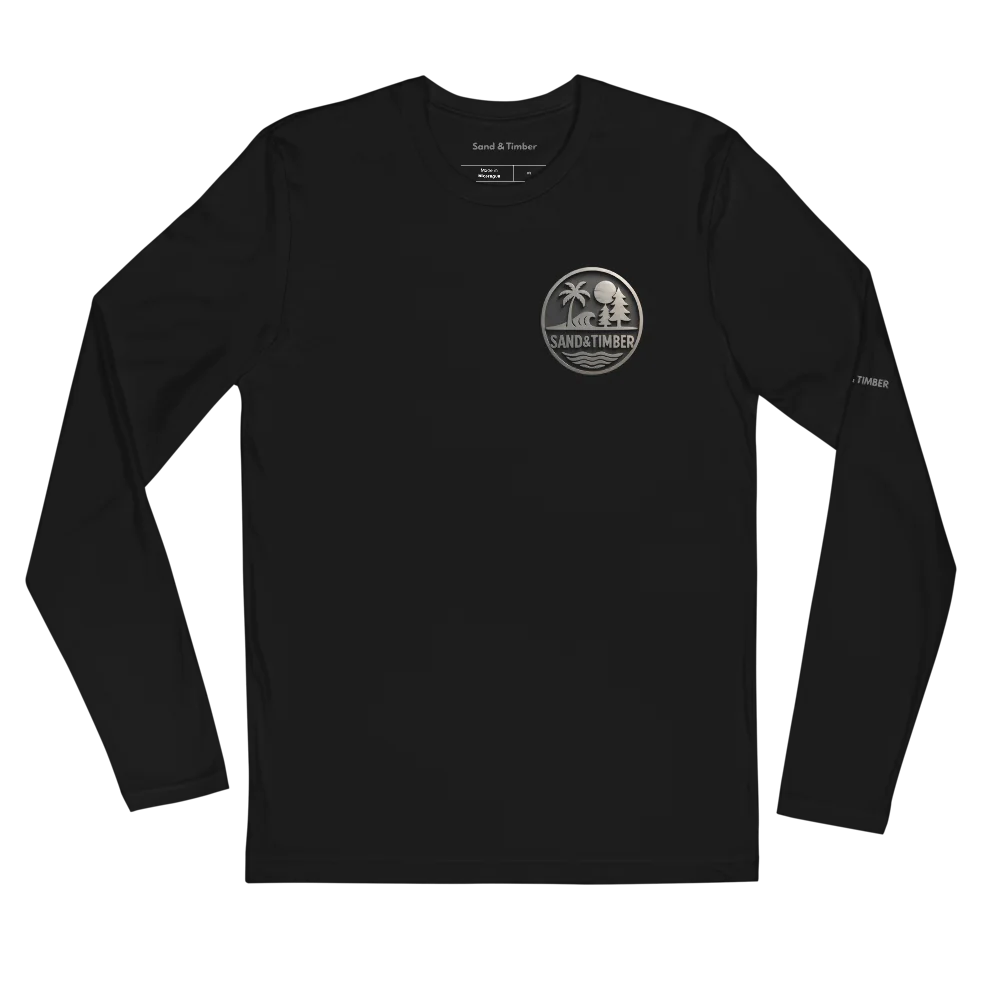 Men's Fitted Long Sleeve Shirt | Next Level 3601